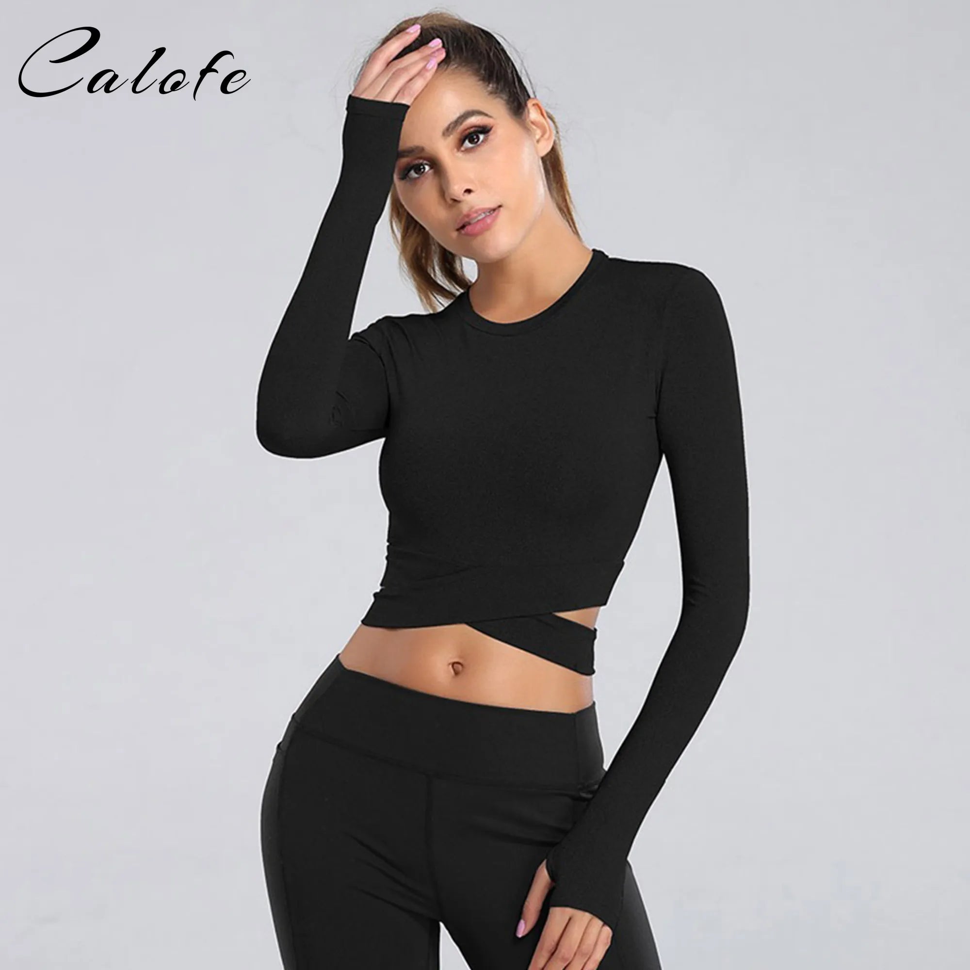 Sports Crop top Women fitness gym clothing